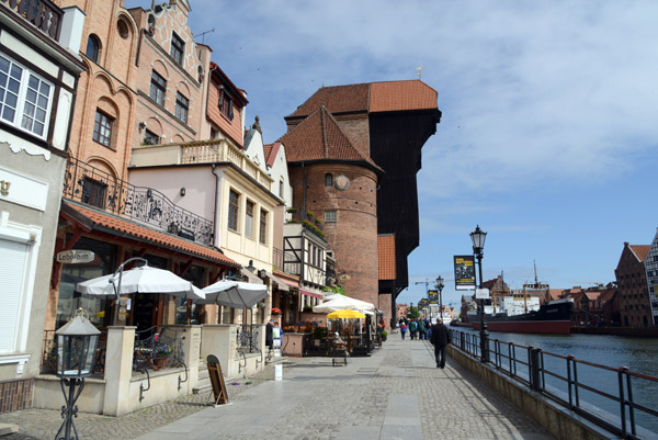 Long Embankment and Crane Gate, Gdańsk