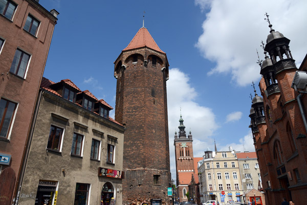 Baszta Jacek, Tower from the old city wall, Gdańsk