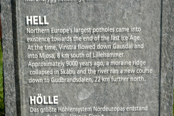 Hell, Northern Europe's largest potholes, Helvete, Norway