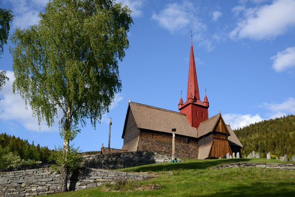 Ringebu Stave Church, ca 1220, extended 1630