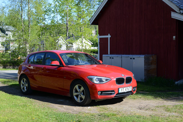 Our BMW in Norway
