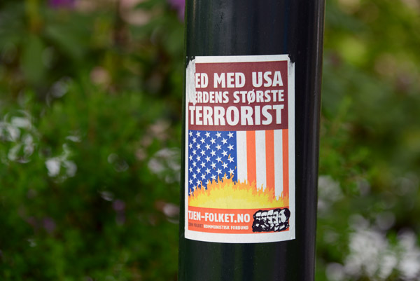 USA - World's Greatest Terrorist - TFM - Communist Party of Norway