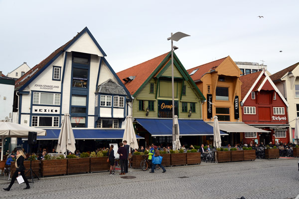Waterfront bars and restaurants, Skagenkaien, Stavanger