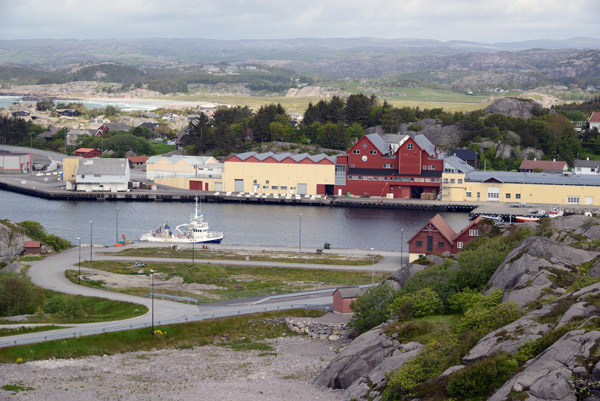 Observation post overlooking the Port of Sirevg