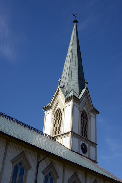 Lillesand kirke, 1889
