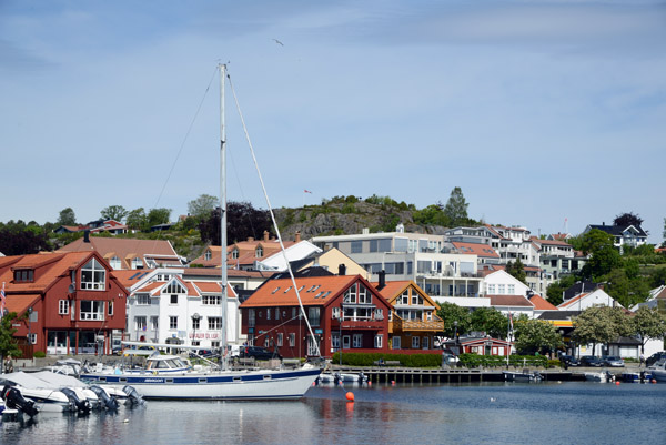 Waterfront of Grimstad, Agder, Norway