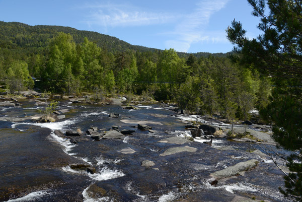 Rapids on the Otra River
