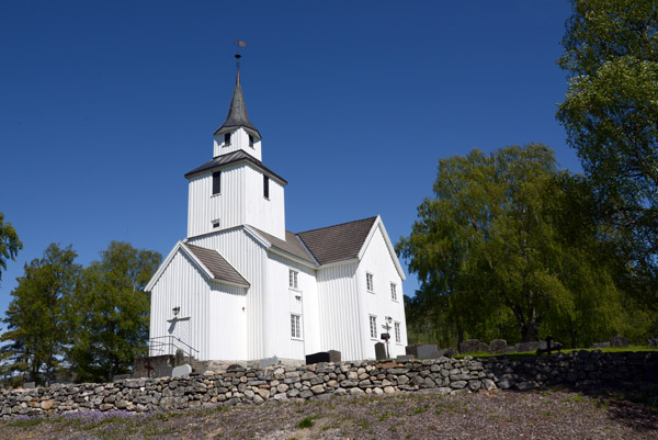 Bygland kyrkje, 1838, Agder, Norway