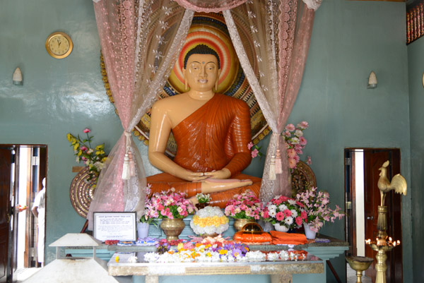 Seated Buddha, Kataragama Temple, Sri Lanka