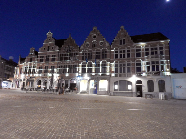 Grote Markt at night, Aarschot