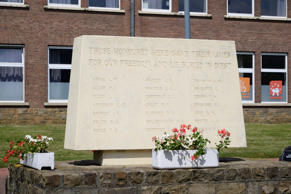 Those Honoured Here Gave Their Lives for our Freedom and Lie Buried in Diest