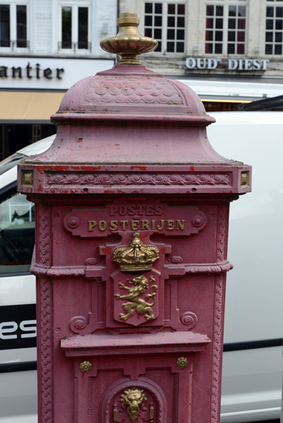 Flemish postbox - Posterijen, Diest