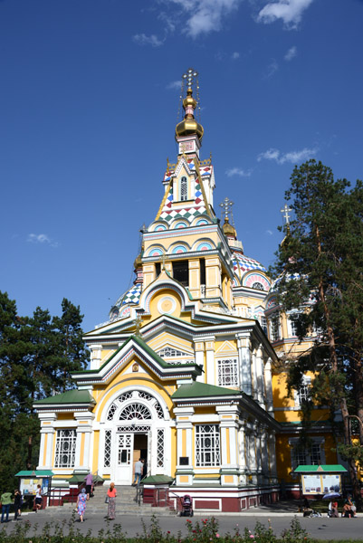 Russian Orthodox Zenkov Cathedral, Almaty