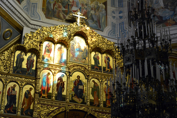 Iconostasis of Zenkov Cathedral by artist N. Khludov