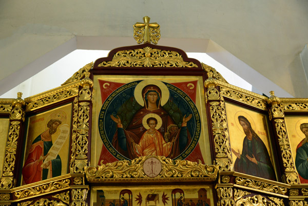 Russian Orthodox icon - Virgin and Child, Zenkov Cathedral