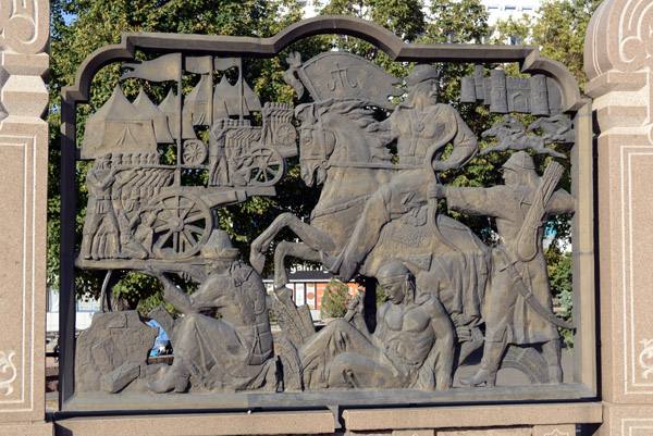 Arrows and cavalry against rifles and cannon