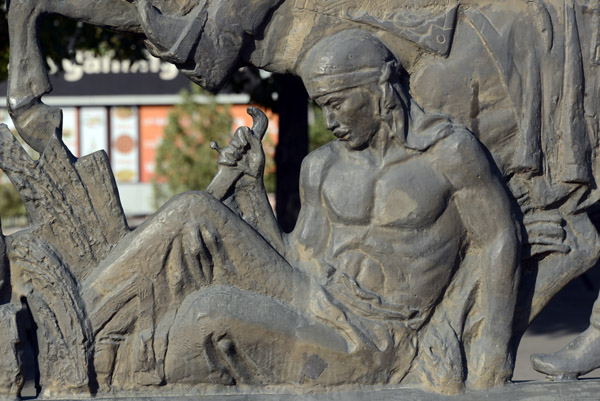 Fallen warrior, Kazakhstan Independence Monument