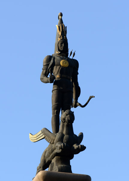 Golden Man, Kazakhstan Independence Monument