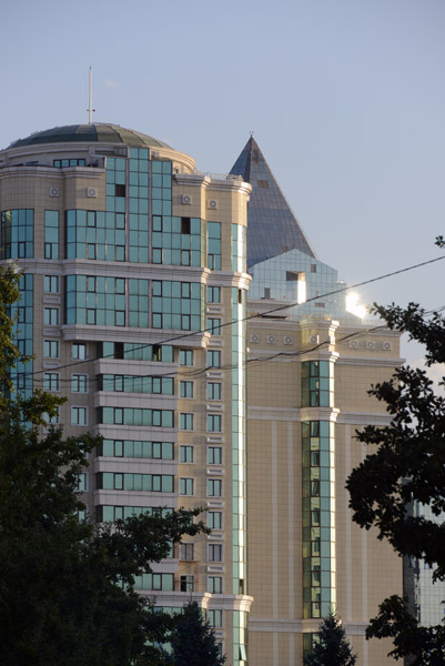 Modern towers of the new district Al Farabi