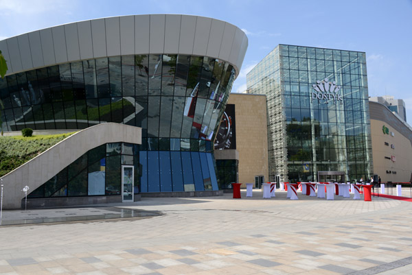 Dostyk Plaza, a new Dubai-style shopping mall in Almaty's new Al Farabi District