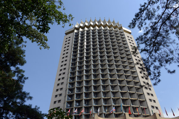 Hotel Kazakhstan, the second tallest building in Almaty