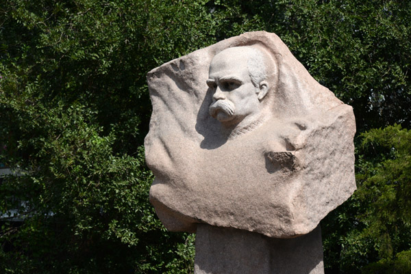 Monument to Taras Shevchenko, national poet of Ukraine