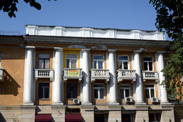 Classical Russian architecture in Almaty's old city center