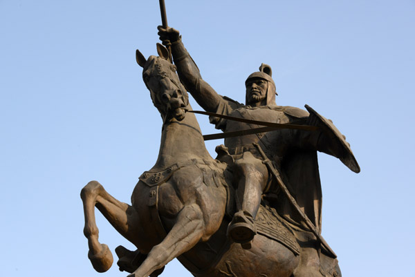 Raiymbek Batyr was a famous 18th C. Kazakh warrior