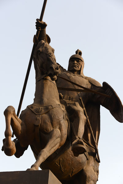 Batyr' is an honorific term meaning hero in Khazakh
