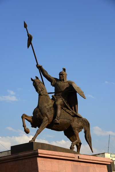 Raiymbek Batyr monument, Almaty