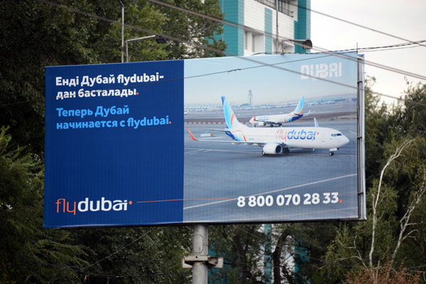 FlyDubai to Almaty