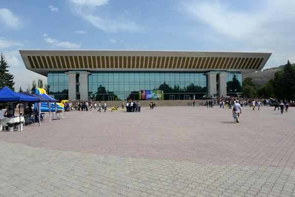 Republic Palace, Almaty, site of a sport and cultural festival, September 2014