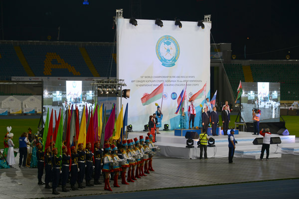 10th World Championship in Fire and Rescue Sports awards ceremony