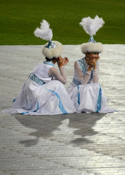 Kazakh dancers, Almaty