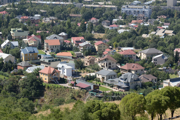 Upscale private residences at the base of Kok-tobe, Almaty