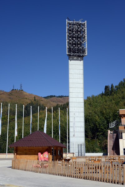 Light tower, Medeu Stadium