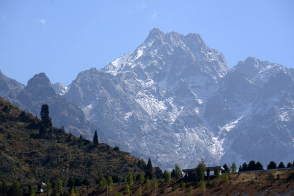 Abay Peak (4010m) from Medeu