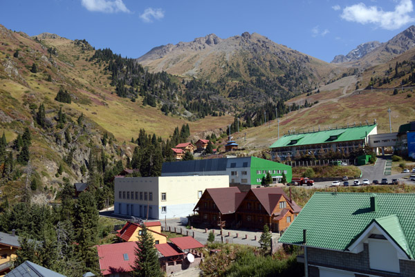 Shymbulak mountain resort village, Kazakhstan