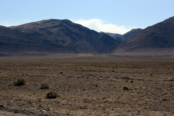 Barren area in southeastern Kazakhstan