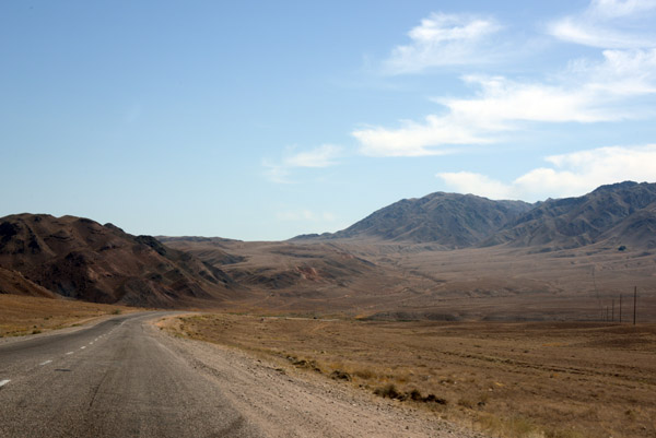 The road from Almaty to China