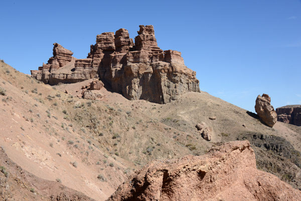 An area of the canyon is known as the Valley of Castles