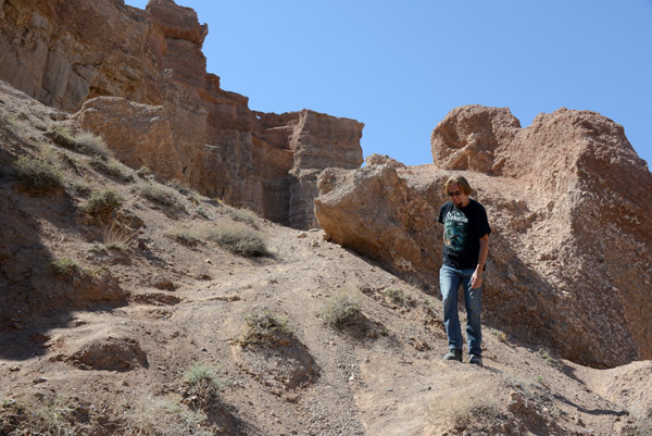 Hiking Sharyn Canyon