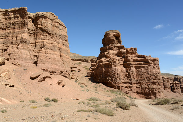 Lower road, Sharyn Canyon