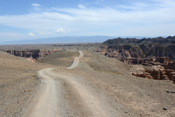 Upper road, Sharyn Canyon