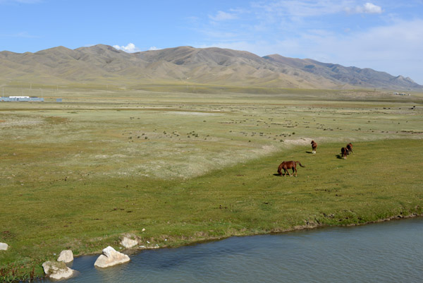 Plains at the Kegen River, Kazakhstan