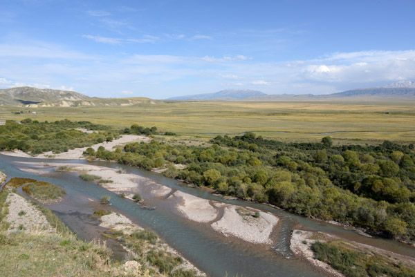 Kegen River near the Kyrgyzstan border