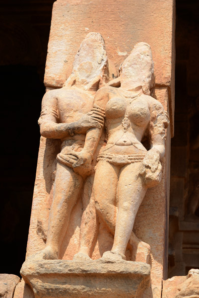 Amorous couple, Durga Temple