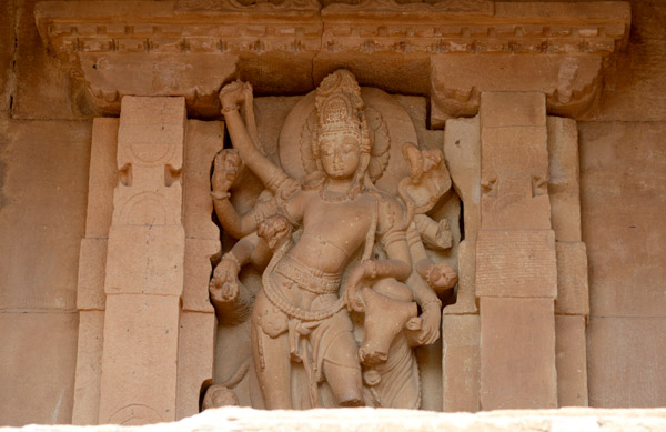 Shiva with Nandi, Aihole Durga Temple