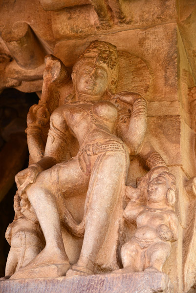 Four armed male-female deity