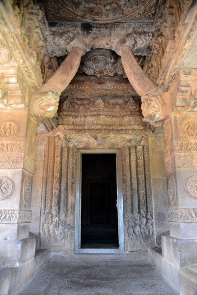 Main entrance to the Durga Temple
